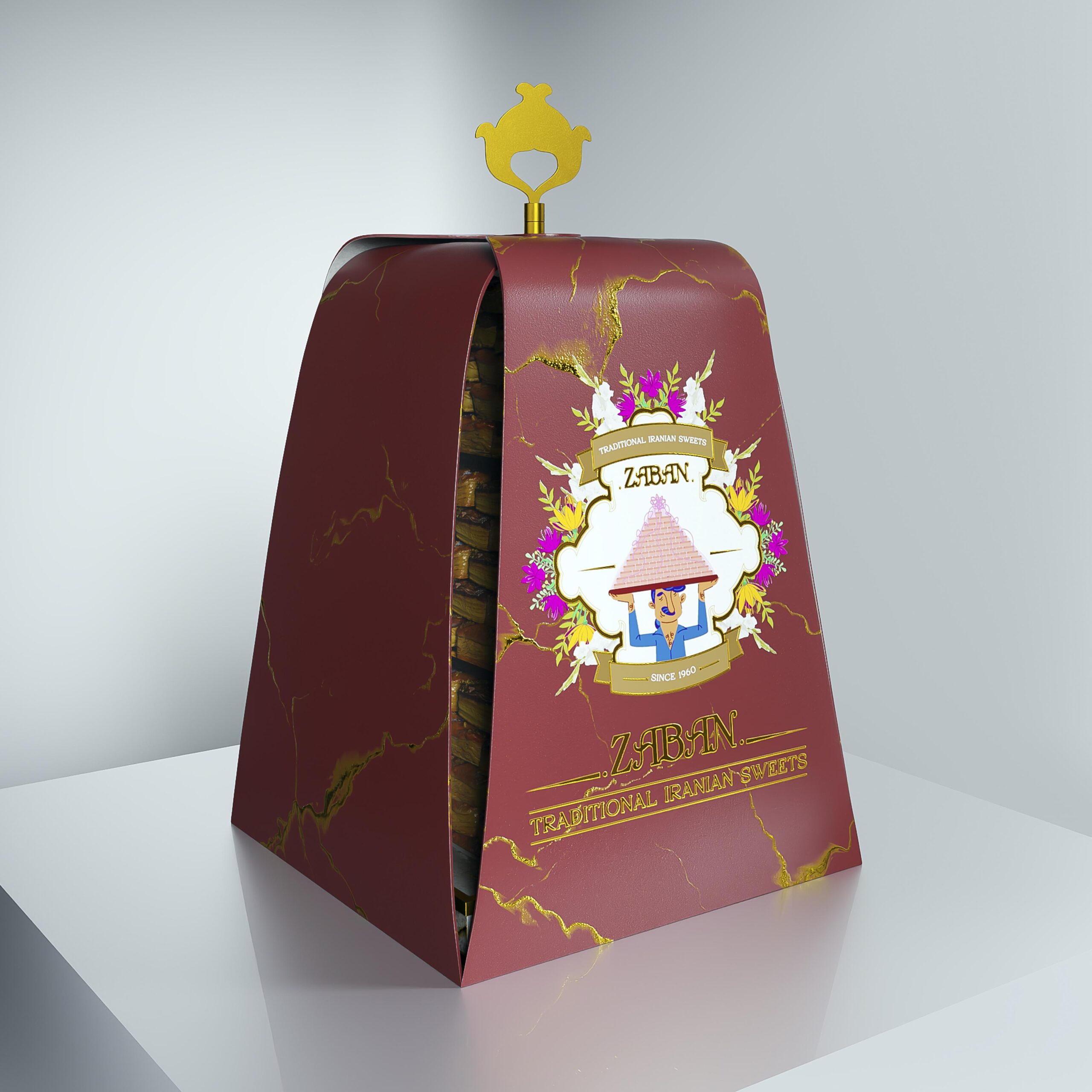 ZABAN sweets box