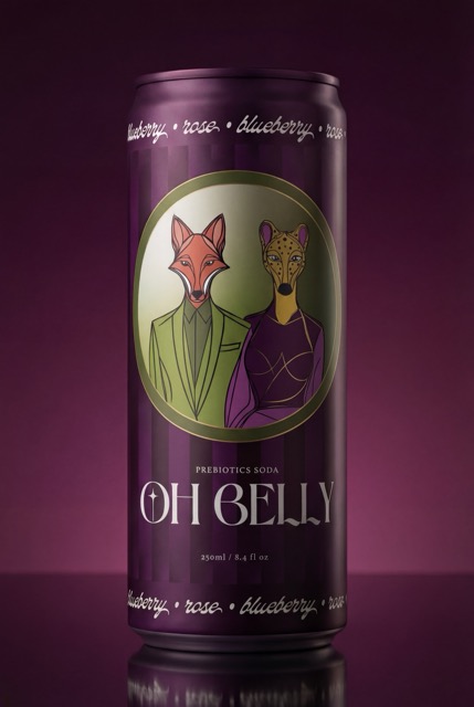 Oh Belly Probiotic Soda