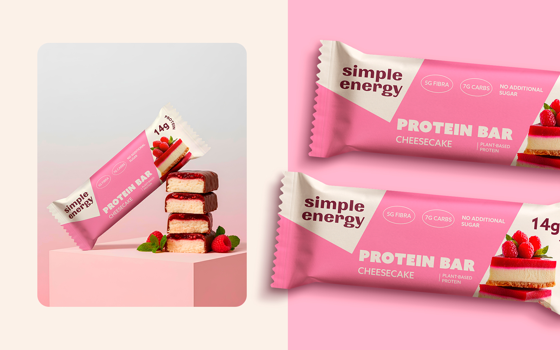 Simple energy – protein bar