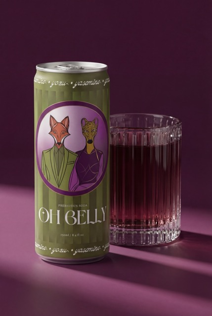 Oh Belly Probiotic Soda