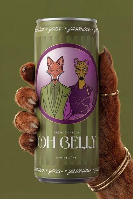 Oh Belly Probiotic Soda
