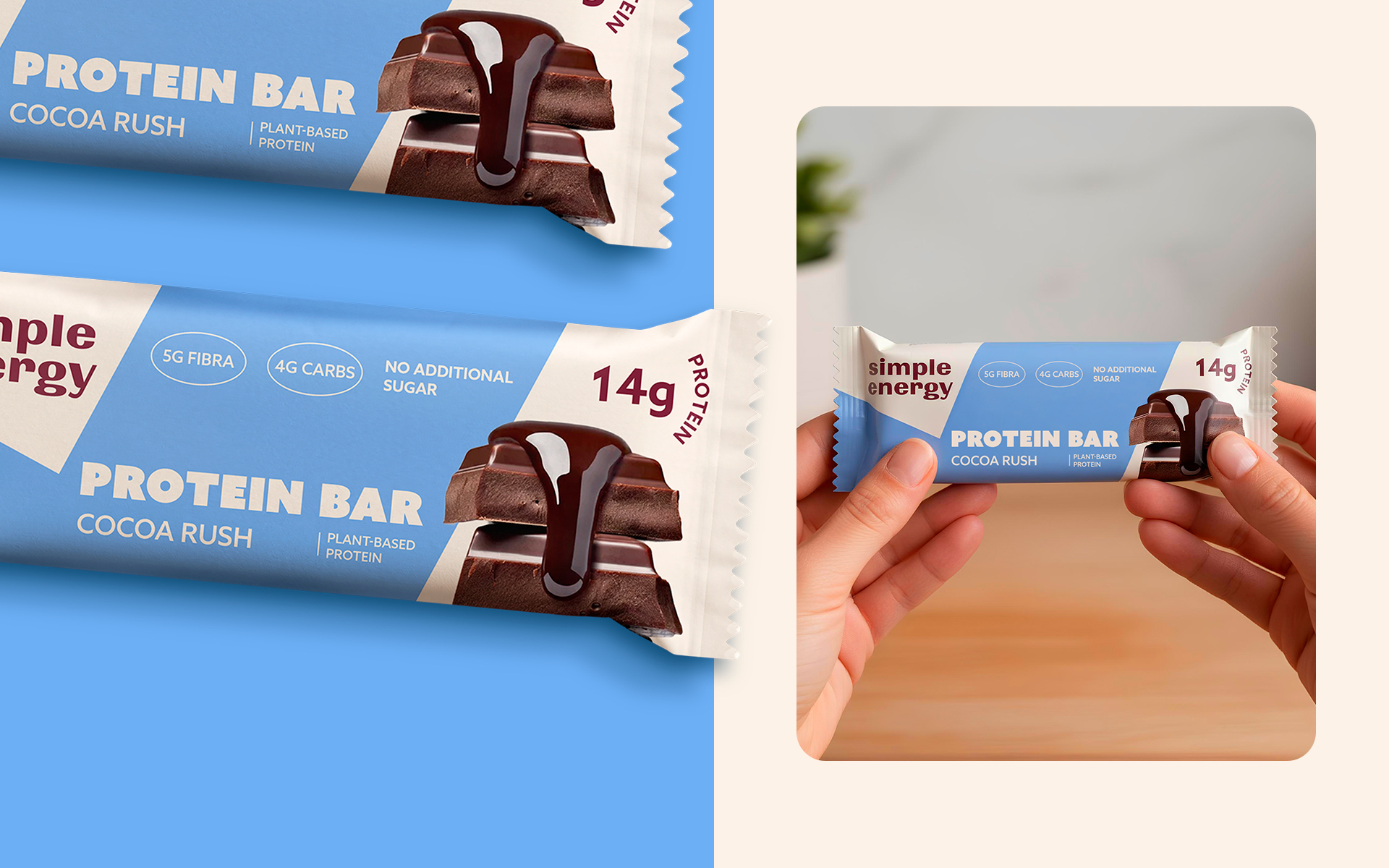 Simple energy – protein bar