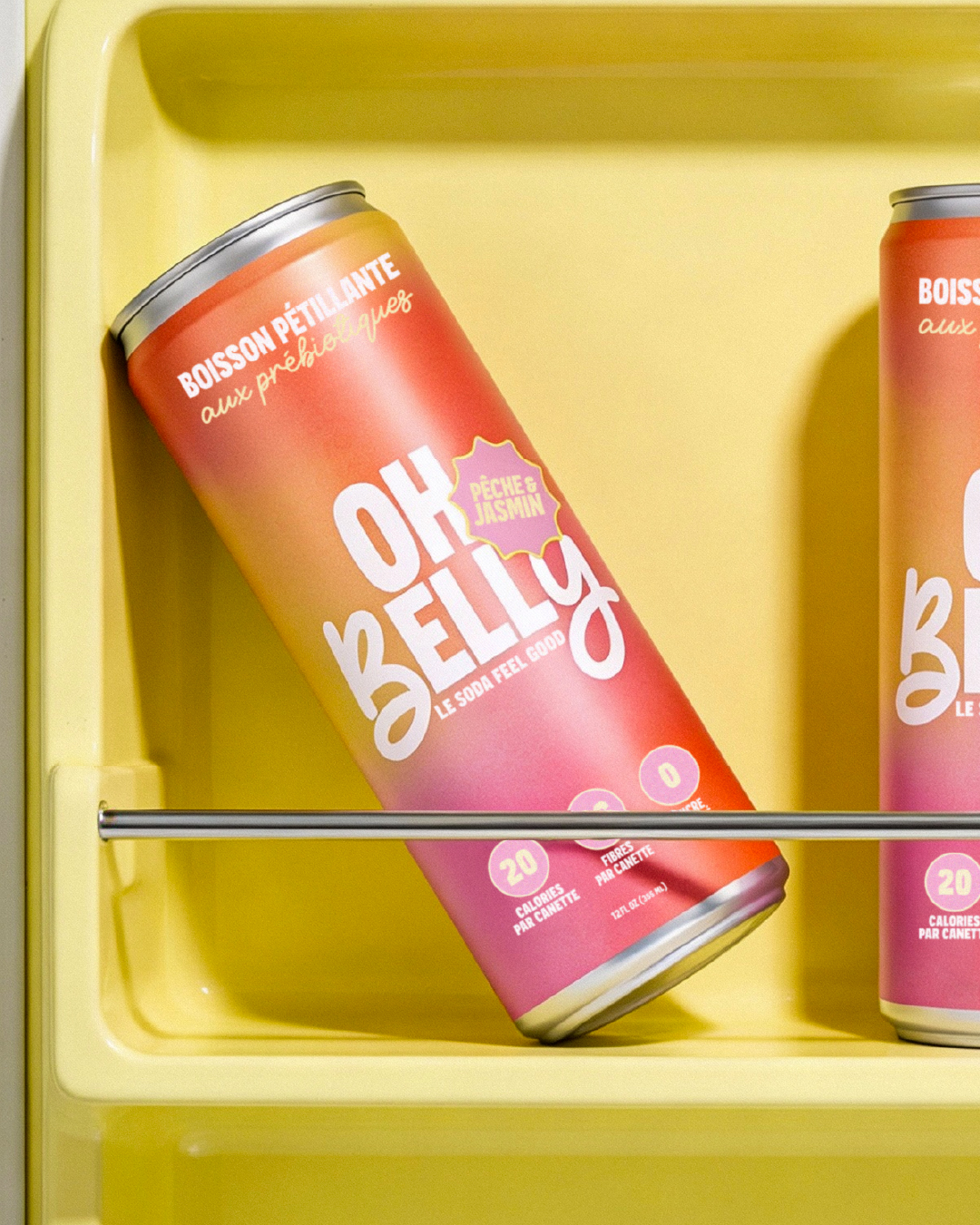 Oh Belly — Probiotic Soda Branding
