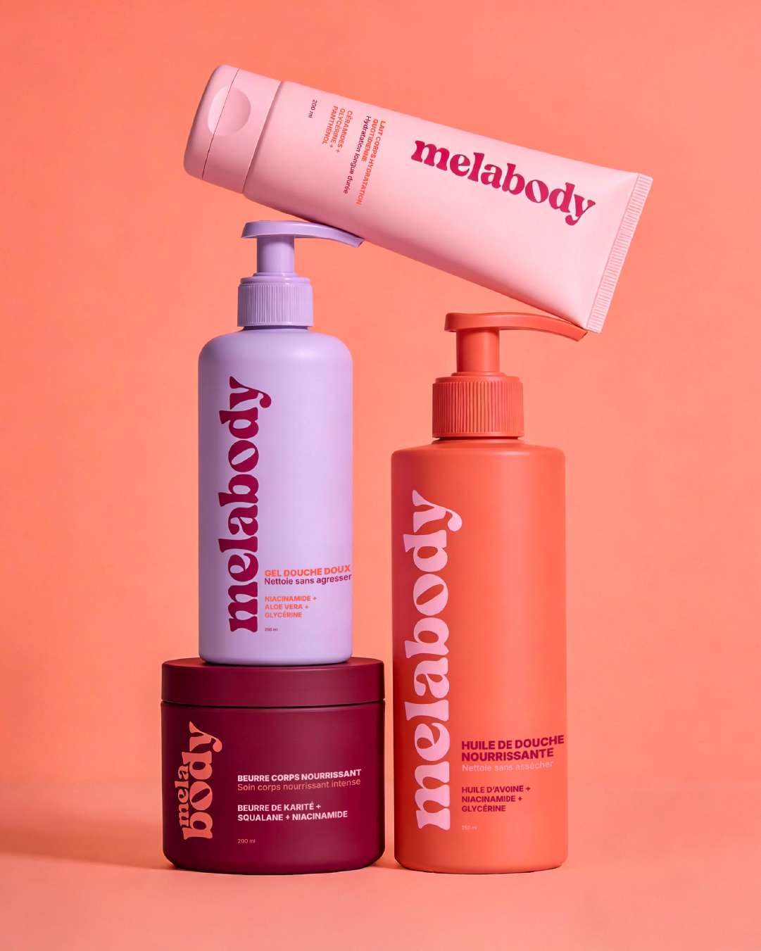 Melabody — Body Care Brand Identity