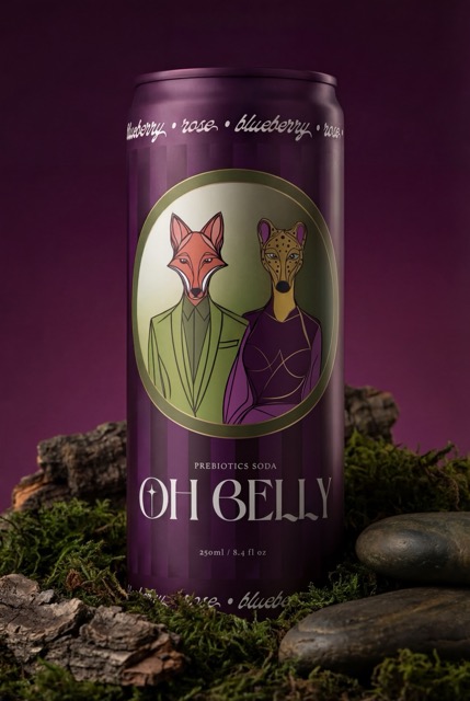 Oh Belly Probiotic Soda