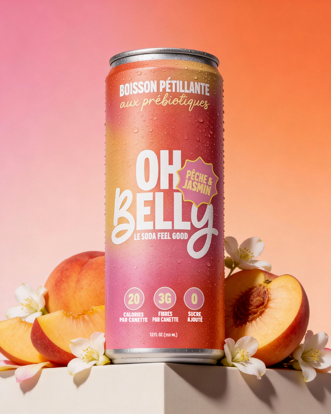 Oh Belly — Probiotic Soda Branding