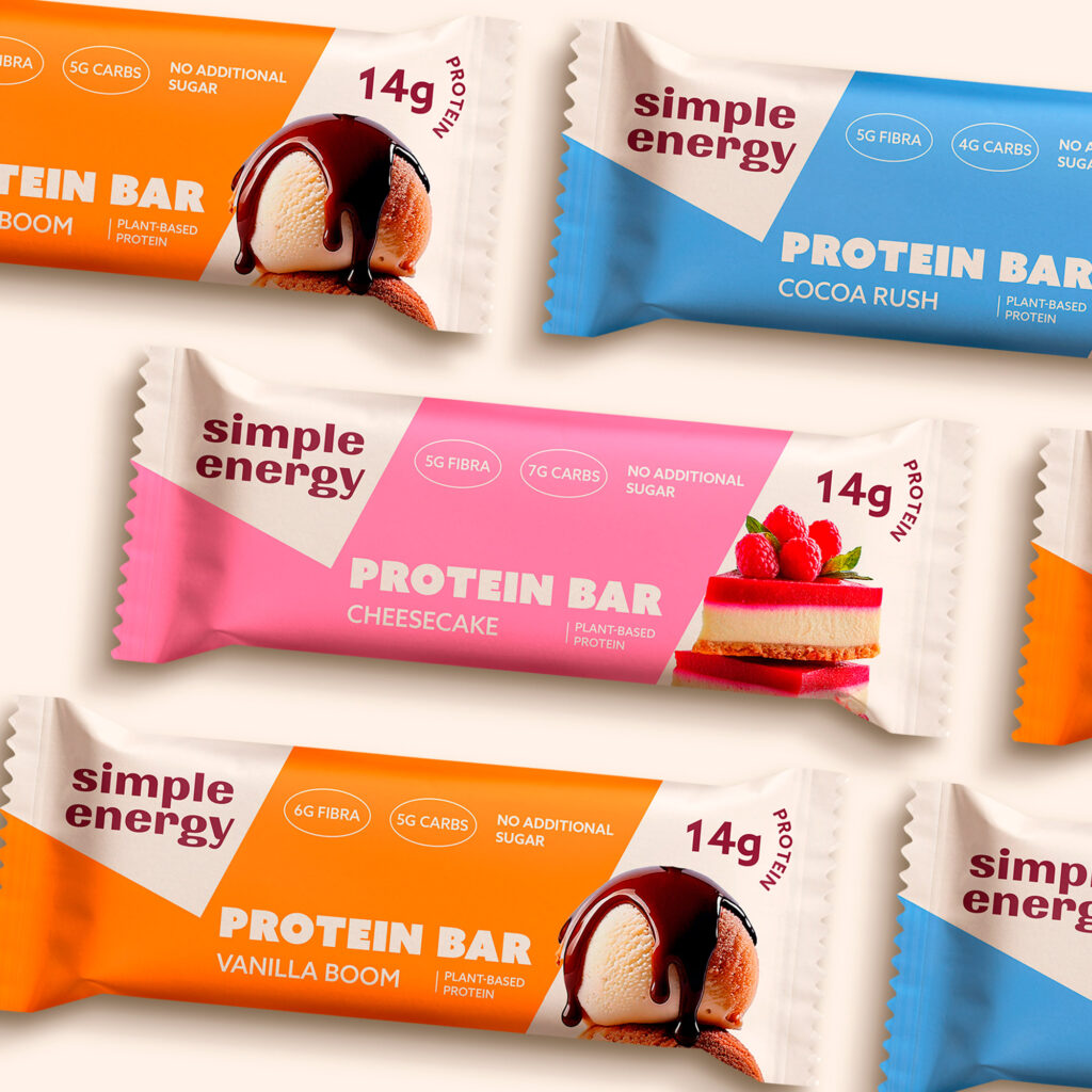 Simple energy – protein bar