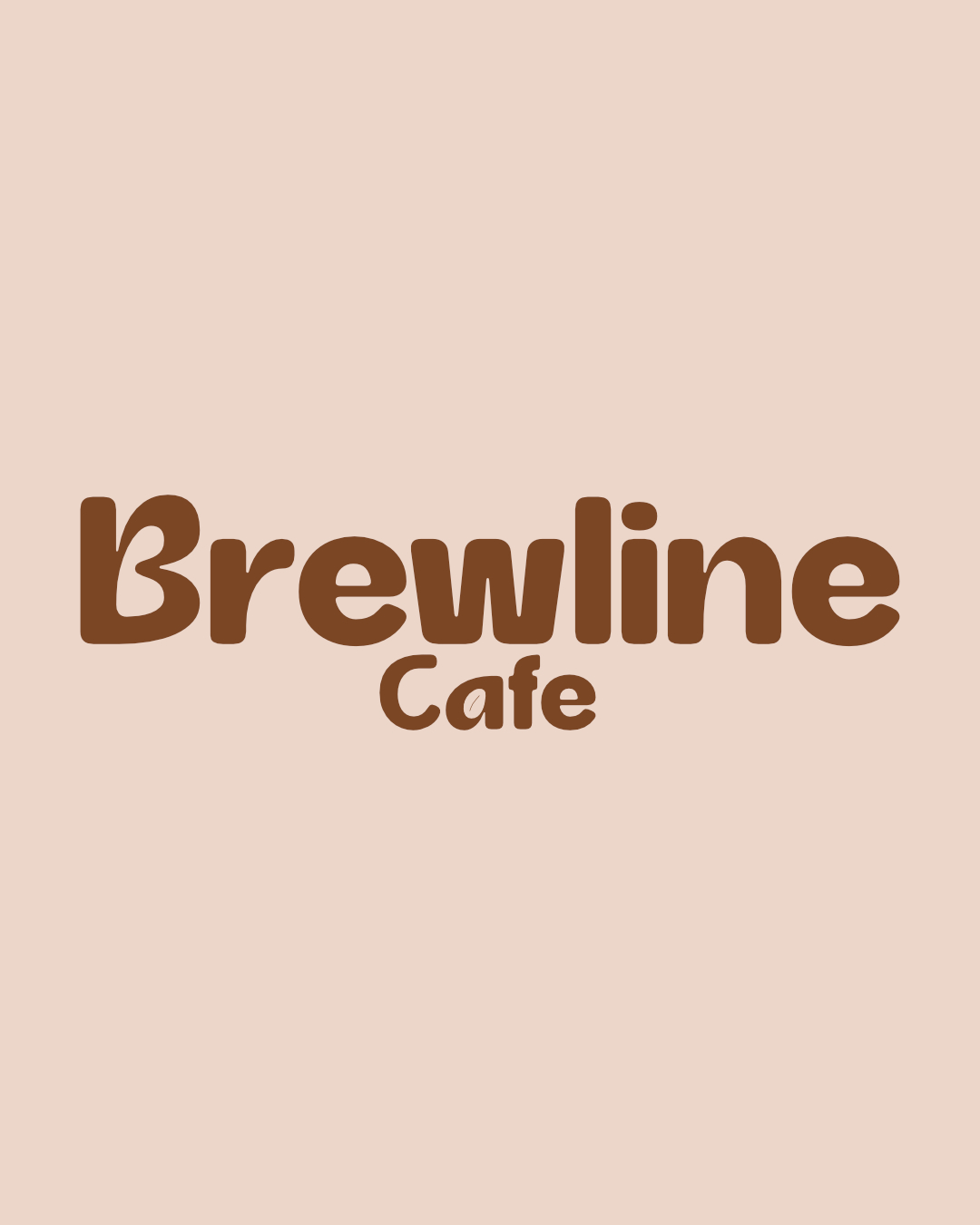 Brewline Cafe Packaging Design