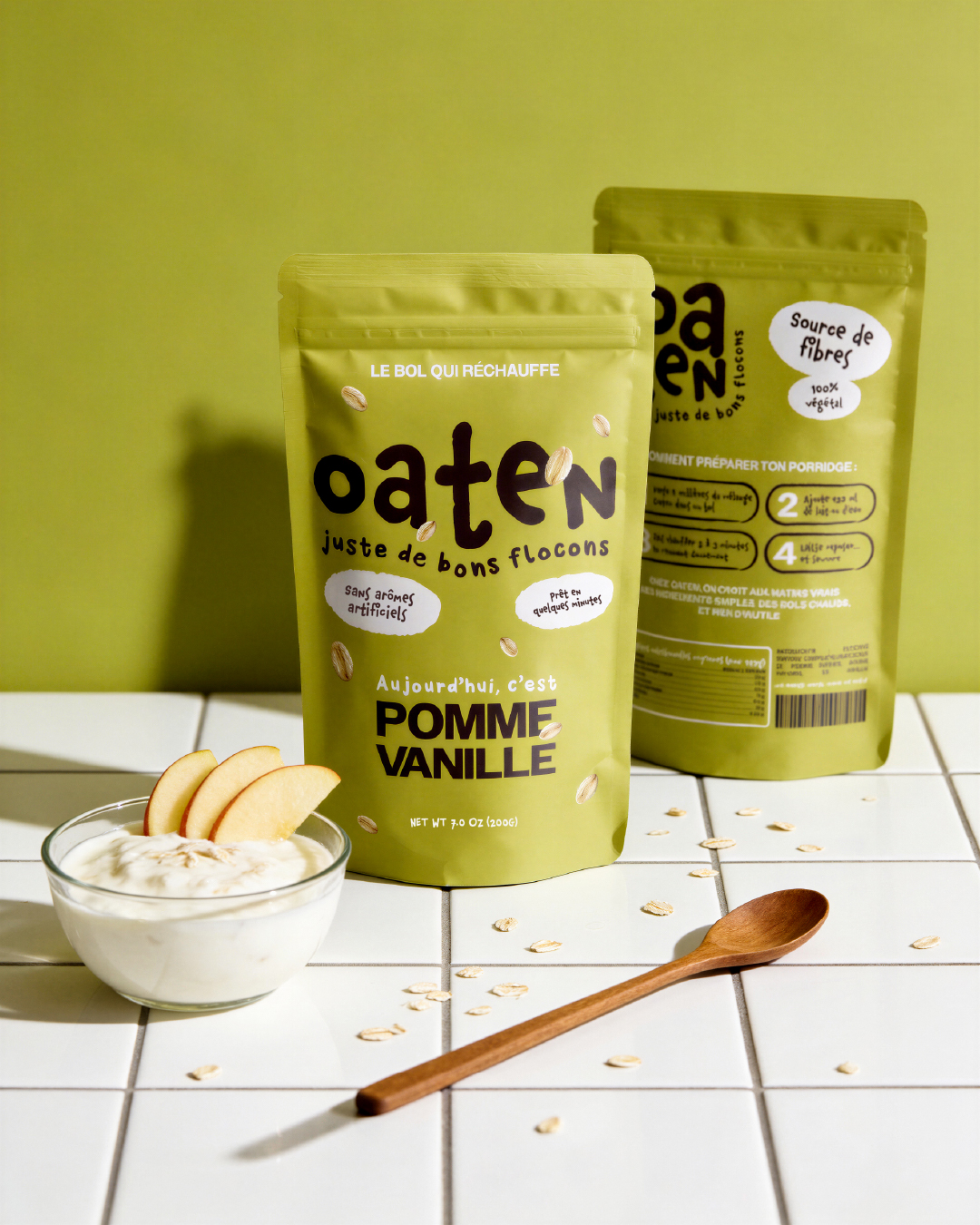 Oaten — Porridge Branding & Packaging