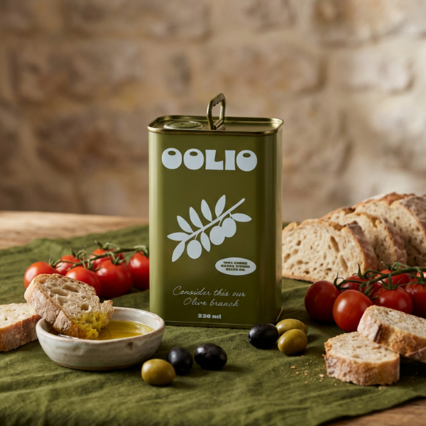 Oolio-Olive Oil Packaging and Identity