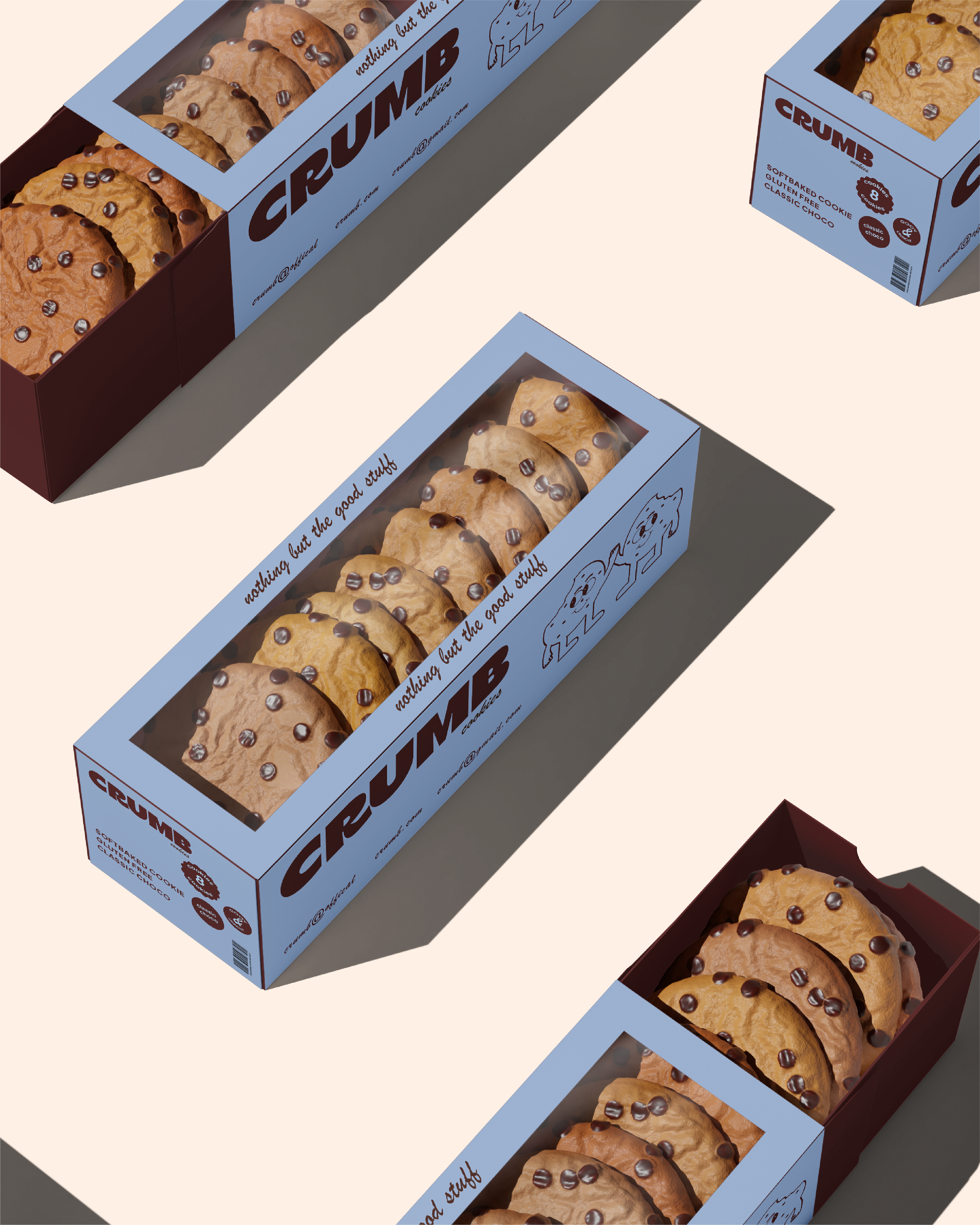 Crumb playful cookie brand