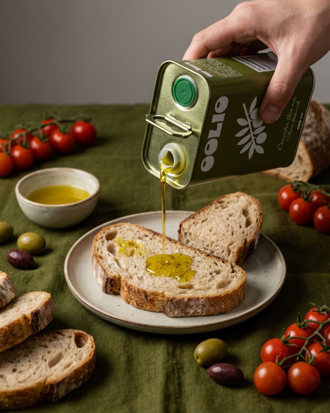 Oolio-Olive Oil Packaging and Identity