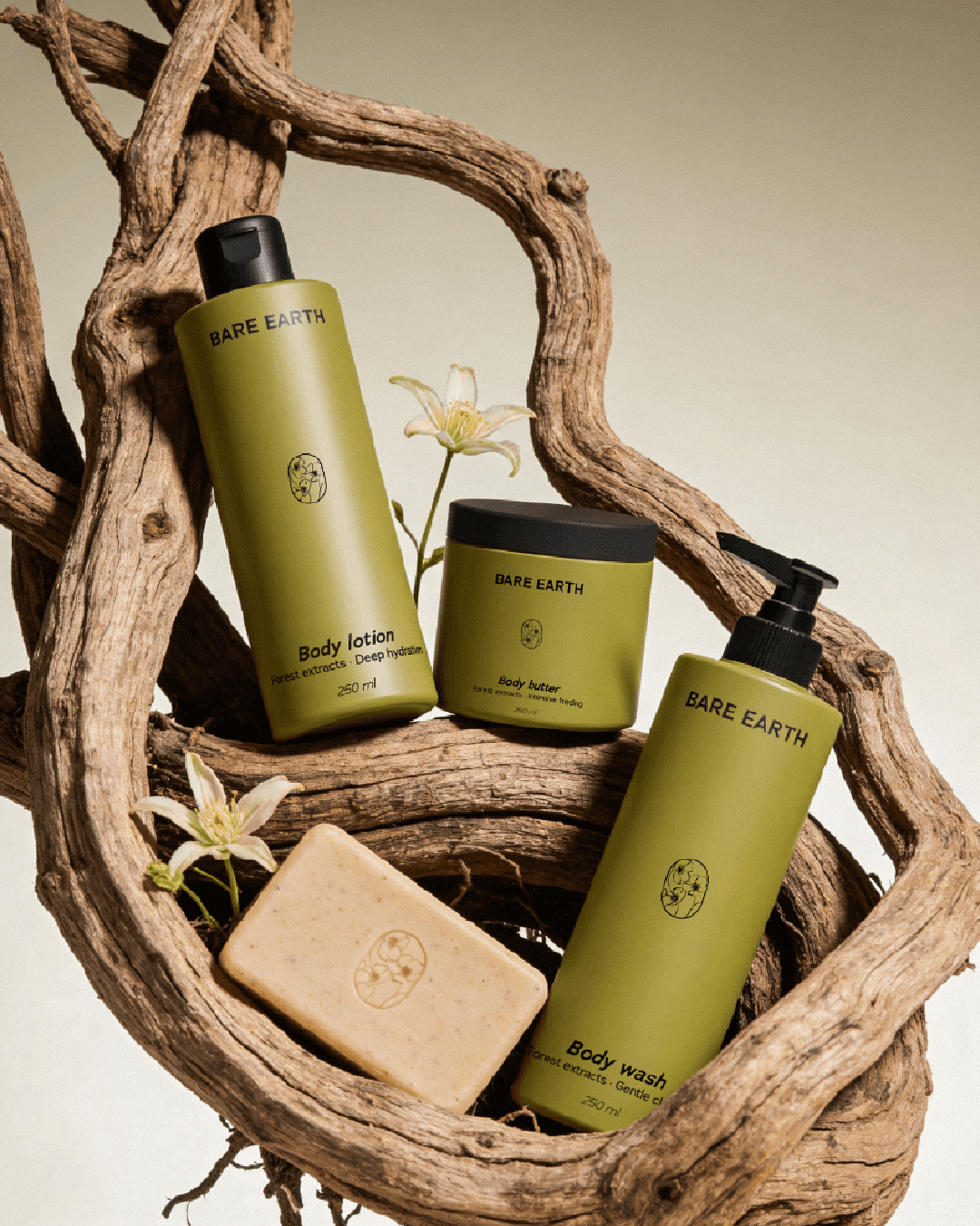 Bare Earth — Branding & Packaging