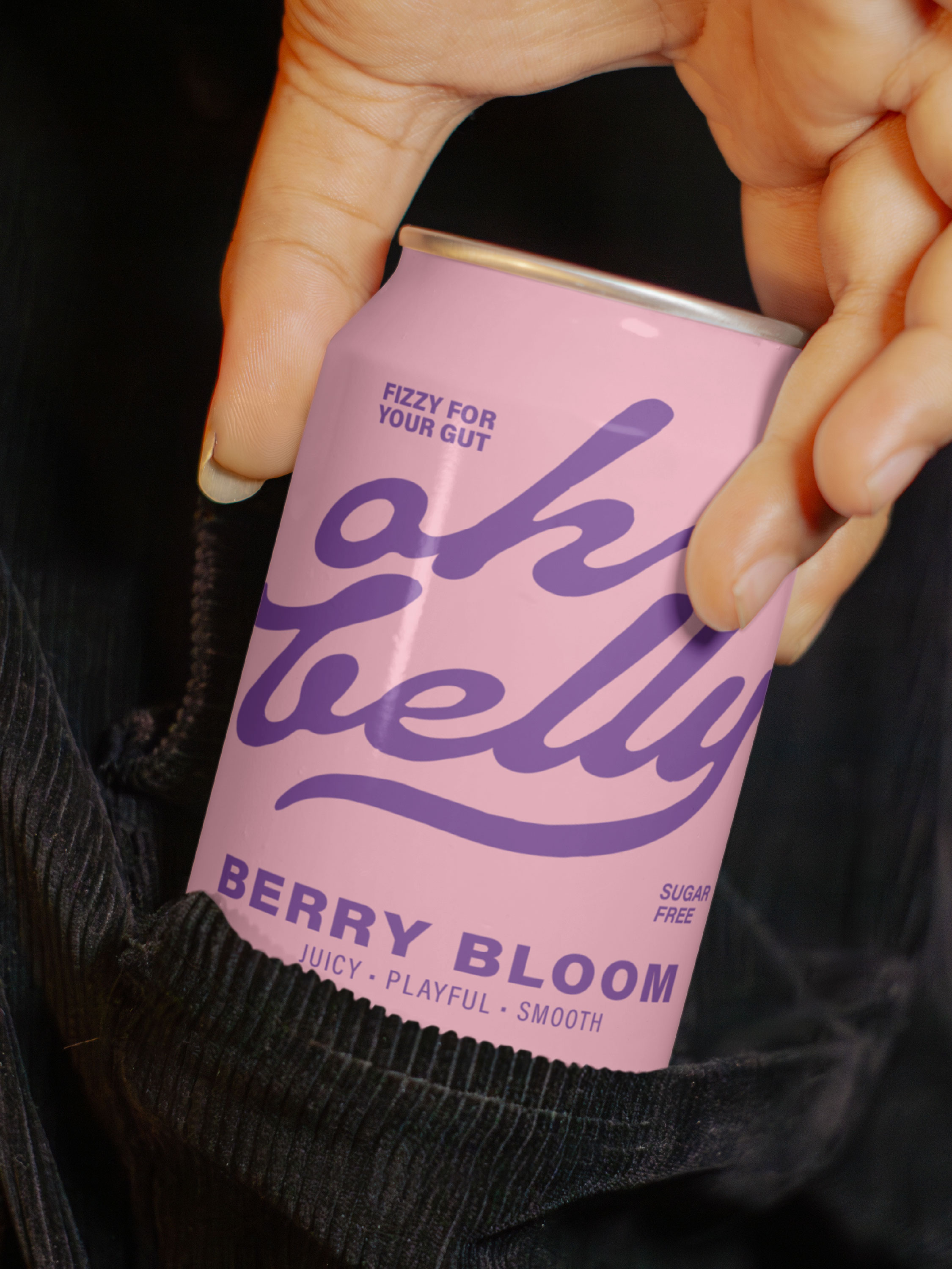 Oh Belly – Probiotic Soda Brand Identity