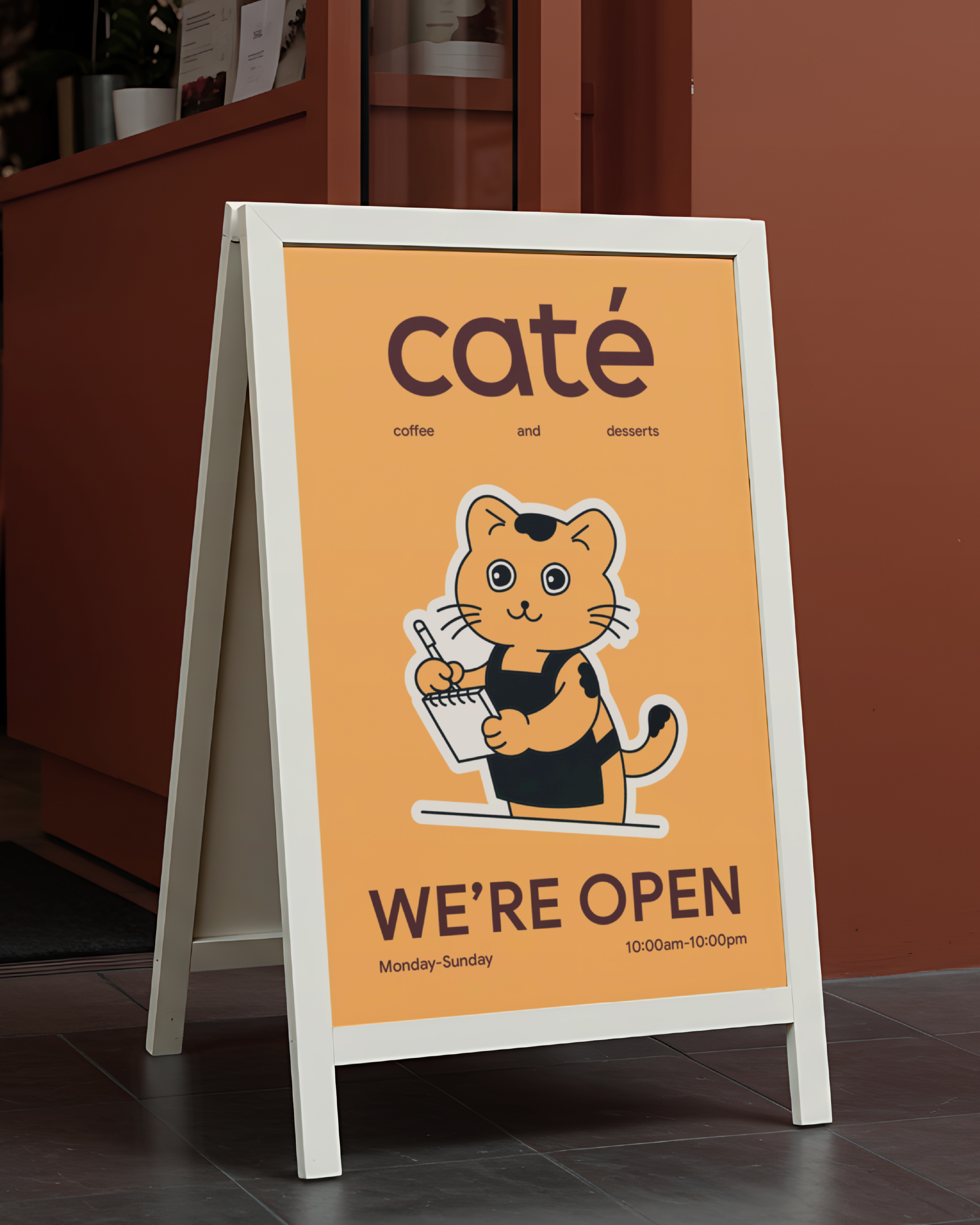Caté | Café Identity & Packaging