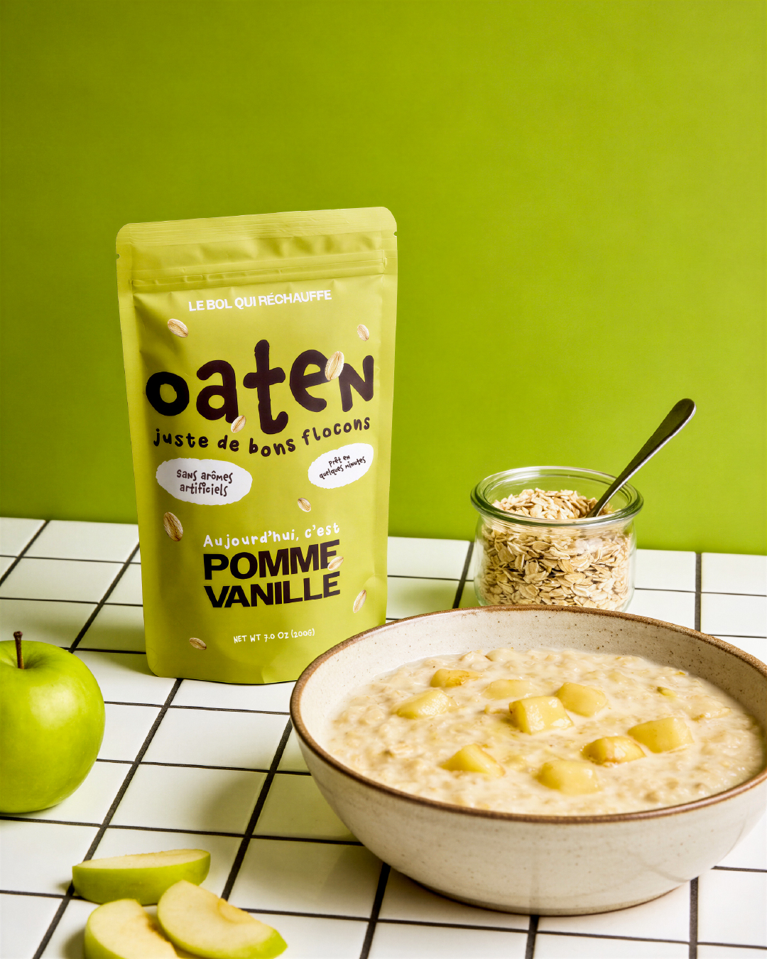 Oaten — Porridge Branding & Packaging