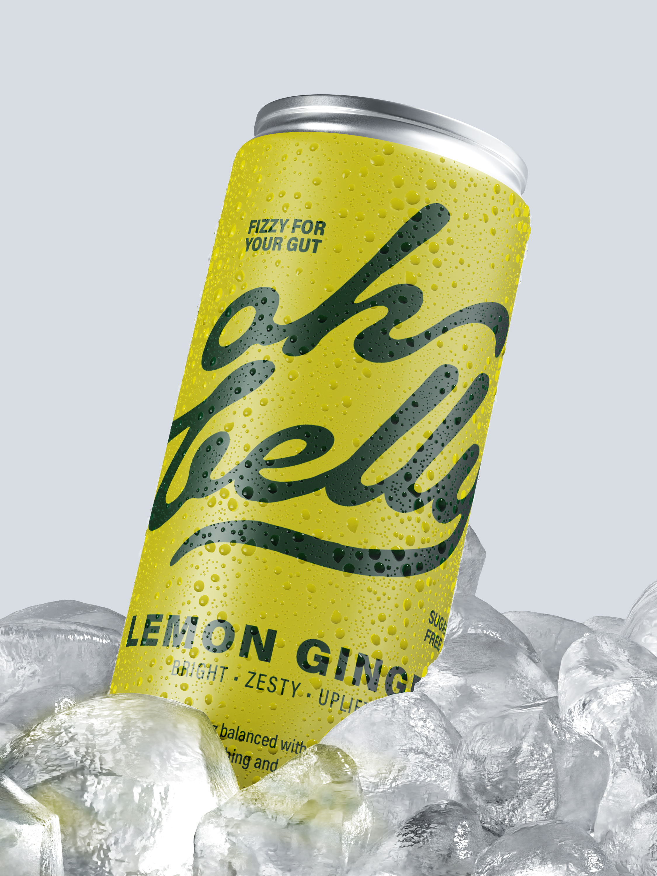 Oh Belly – Probiotic Soda Brand Identity
