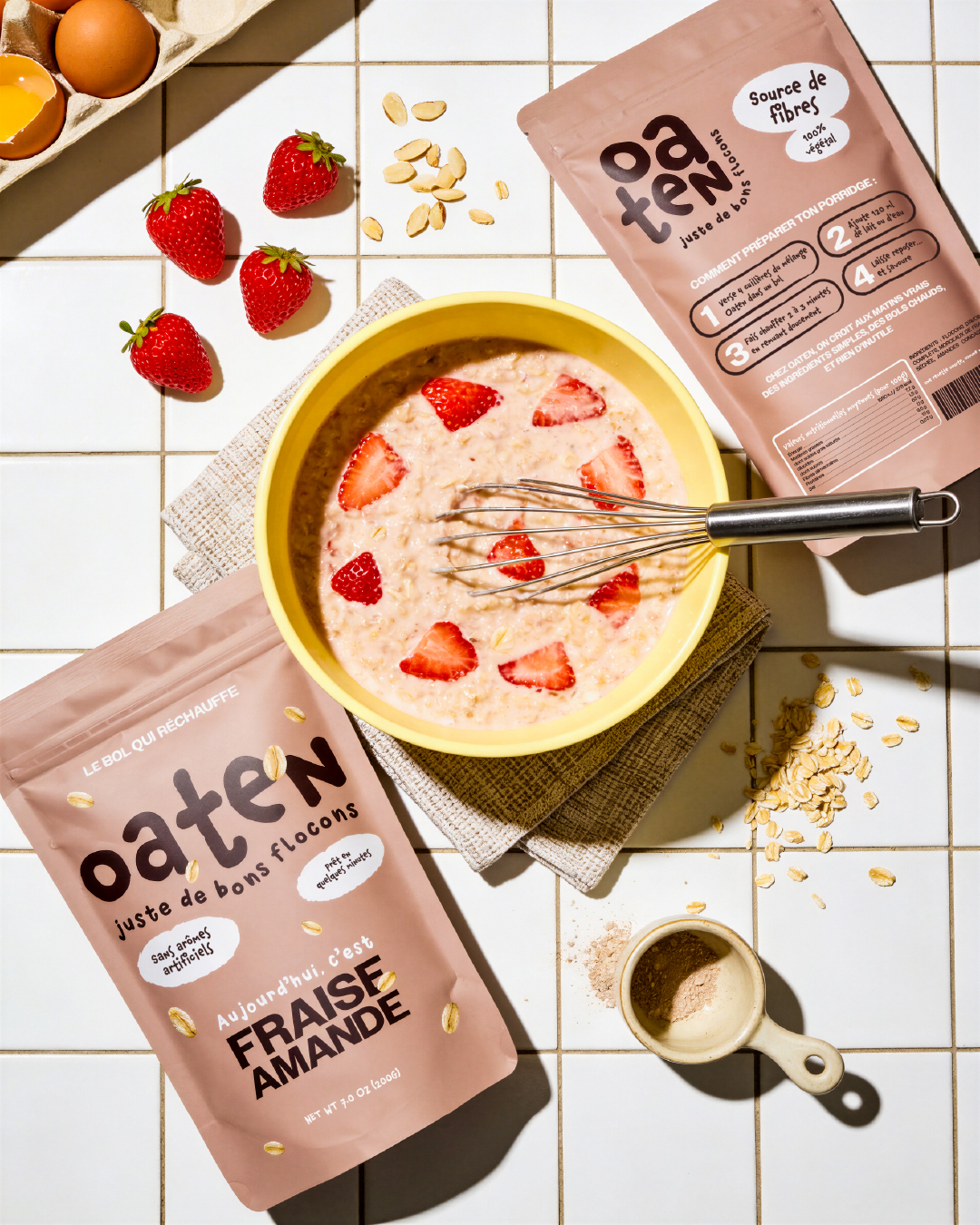 Oaten — Porridge Branding & Packaging