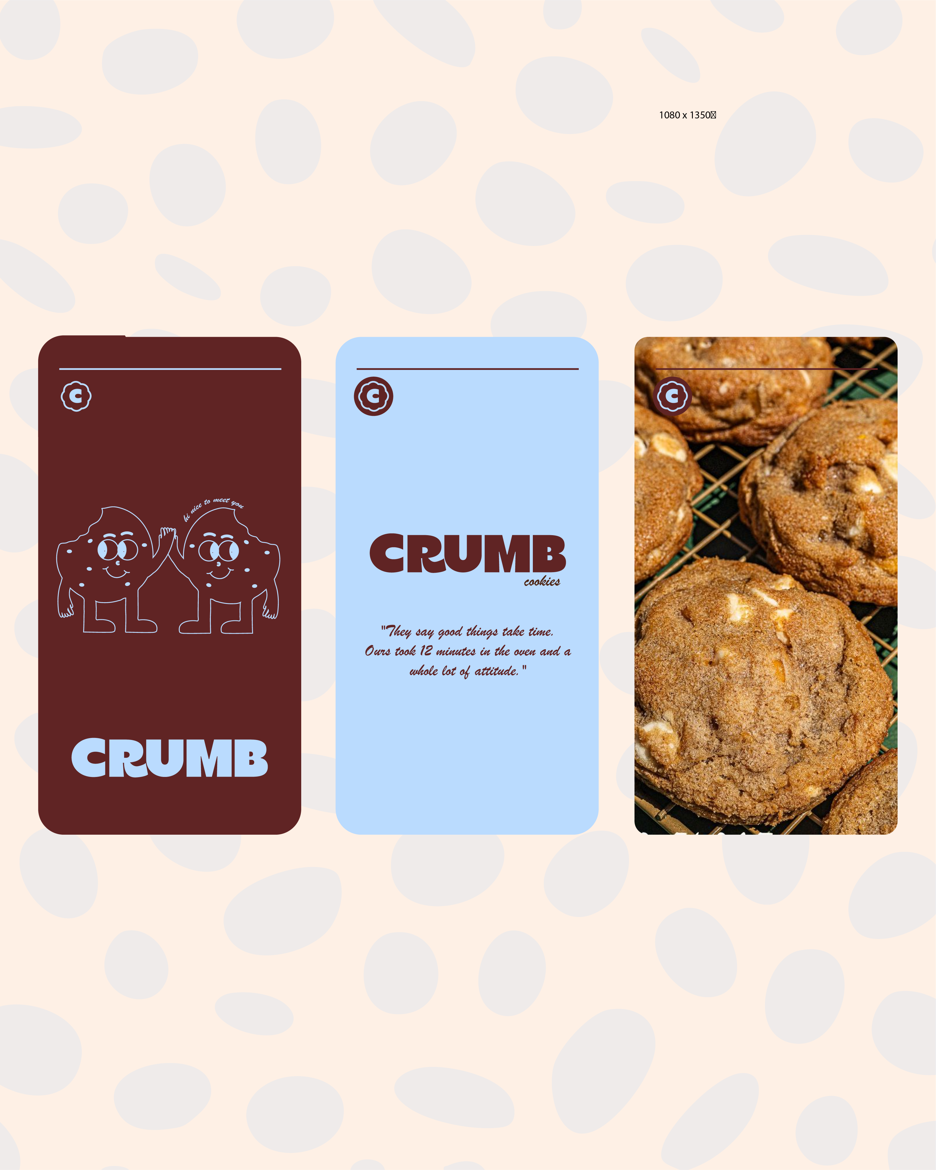 Crumb playful cookie brand