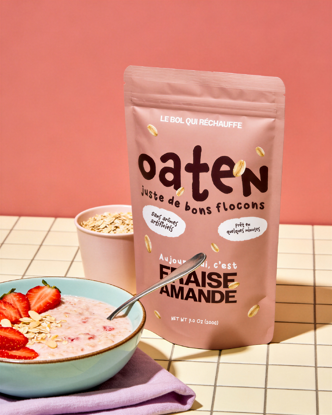 Oaten — Porridge Branding & Packaging