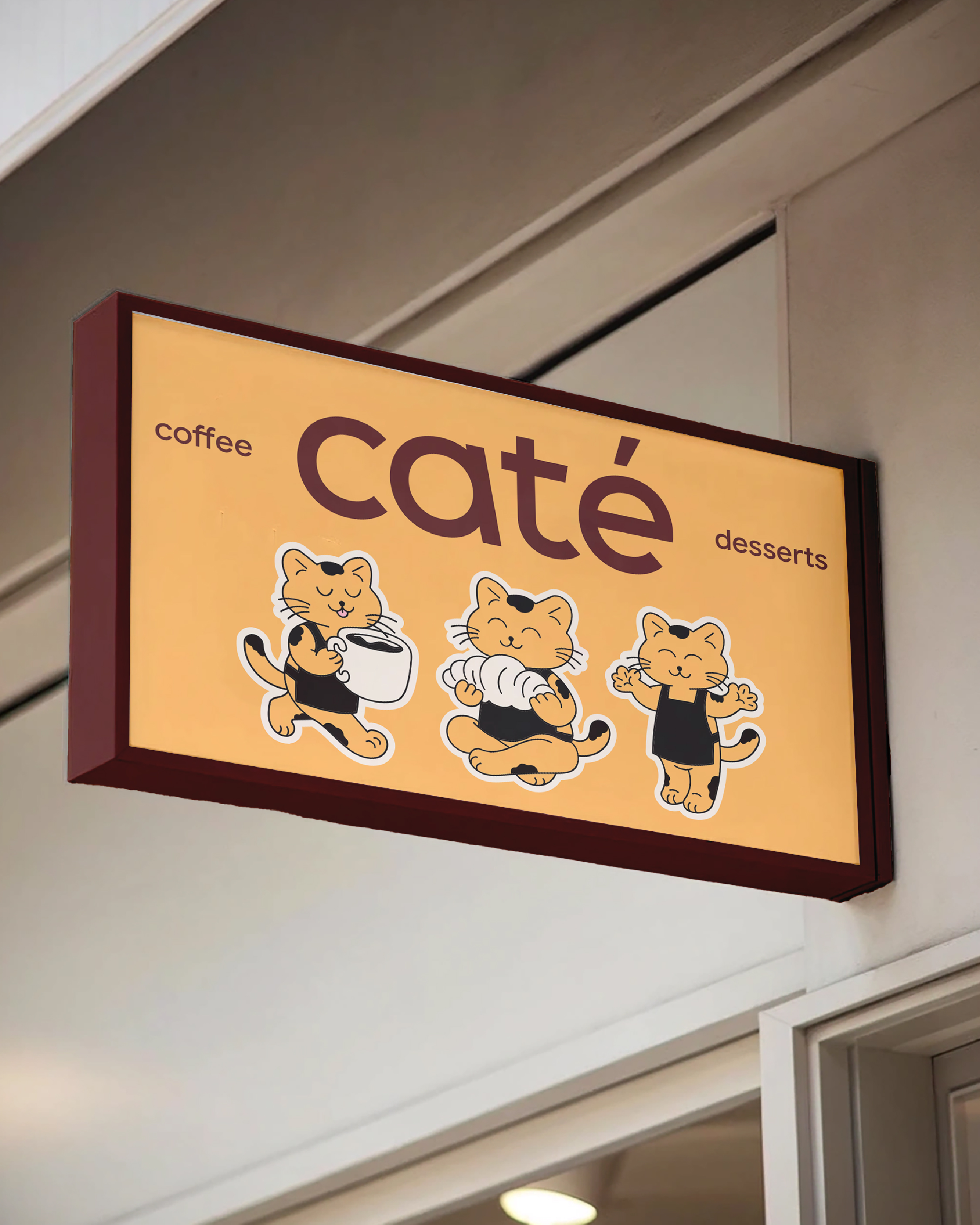 Caté | Café Identity & Packaging