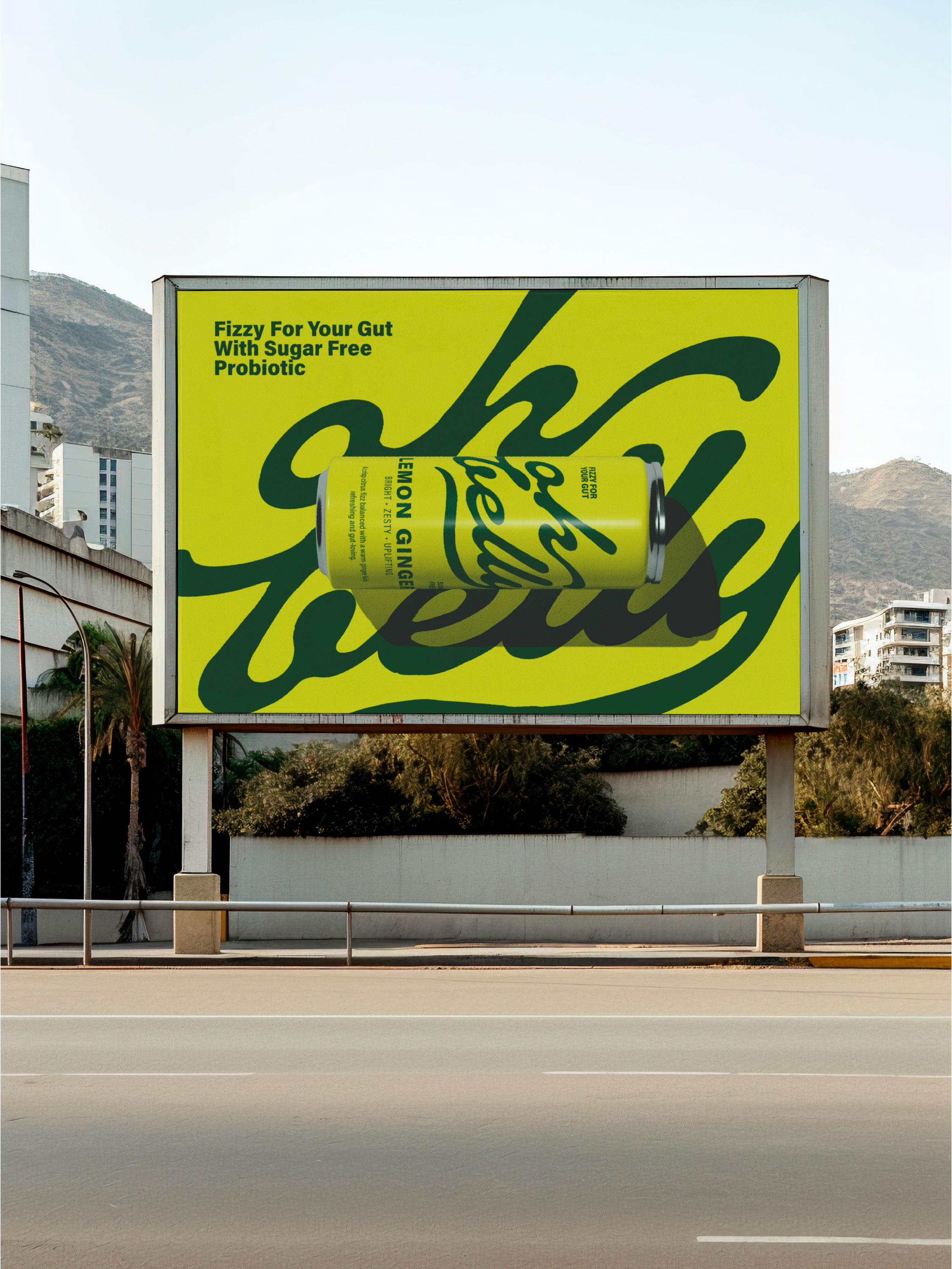 Oh Belly – Probiotic Soda Brand Identity