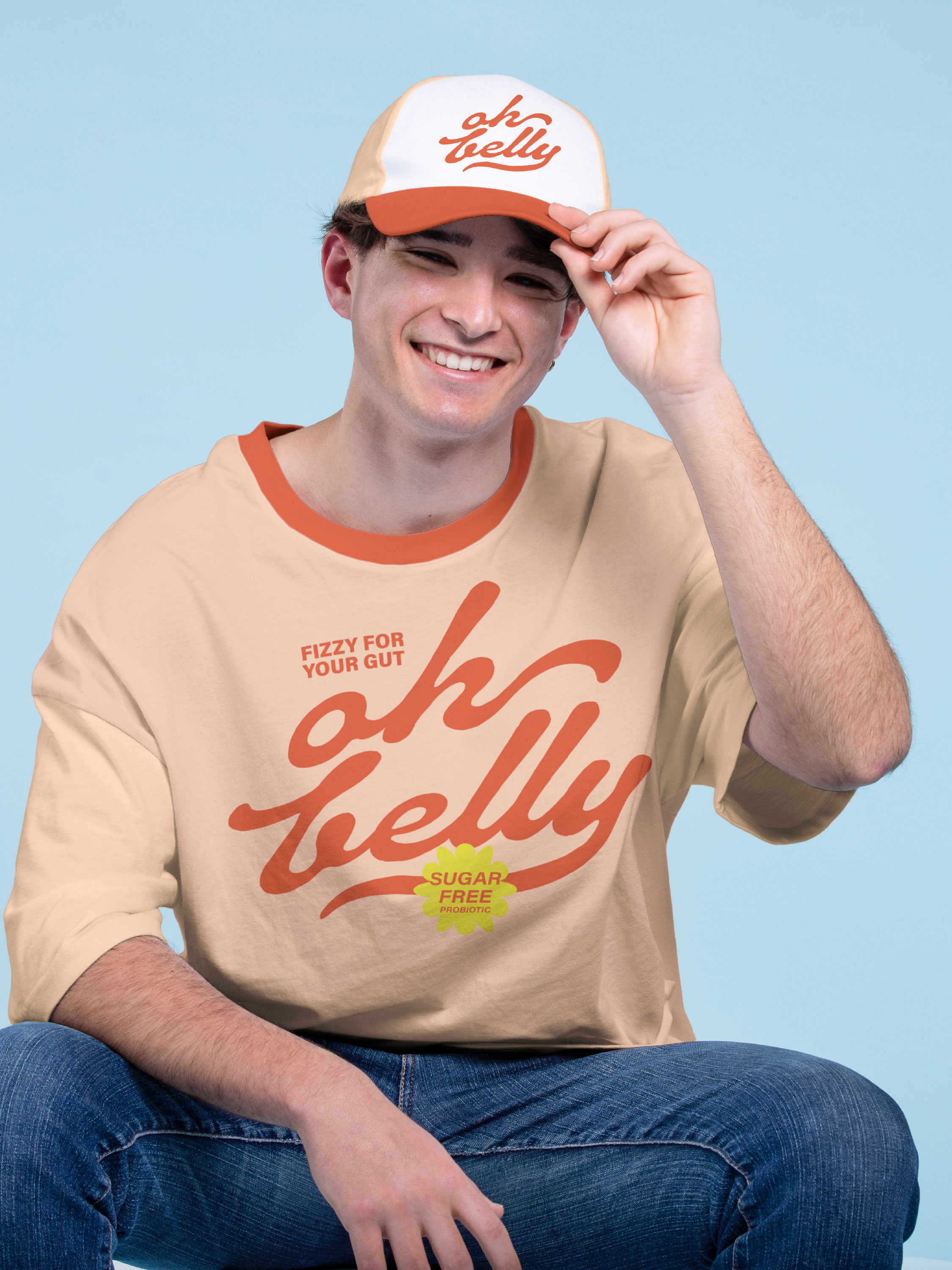 Oh Belly – Probiotic Soda Brand Identity