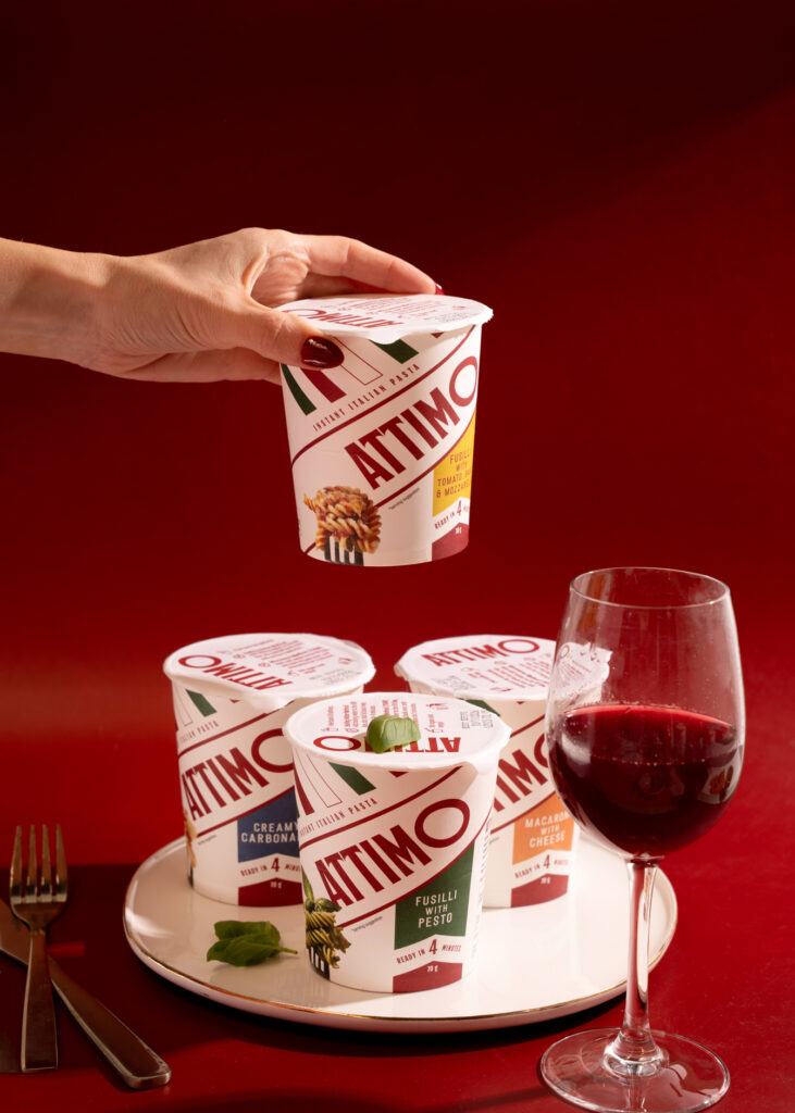 Attimo – Instant Italian Pasta Cups