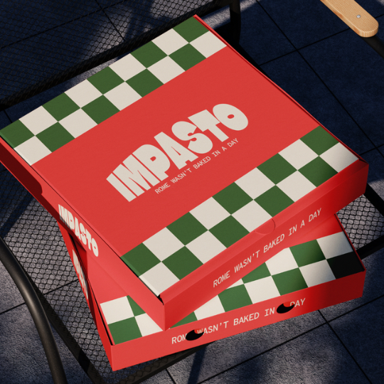 Impasto Pizza Packaging Concept