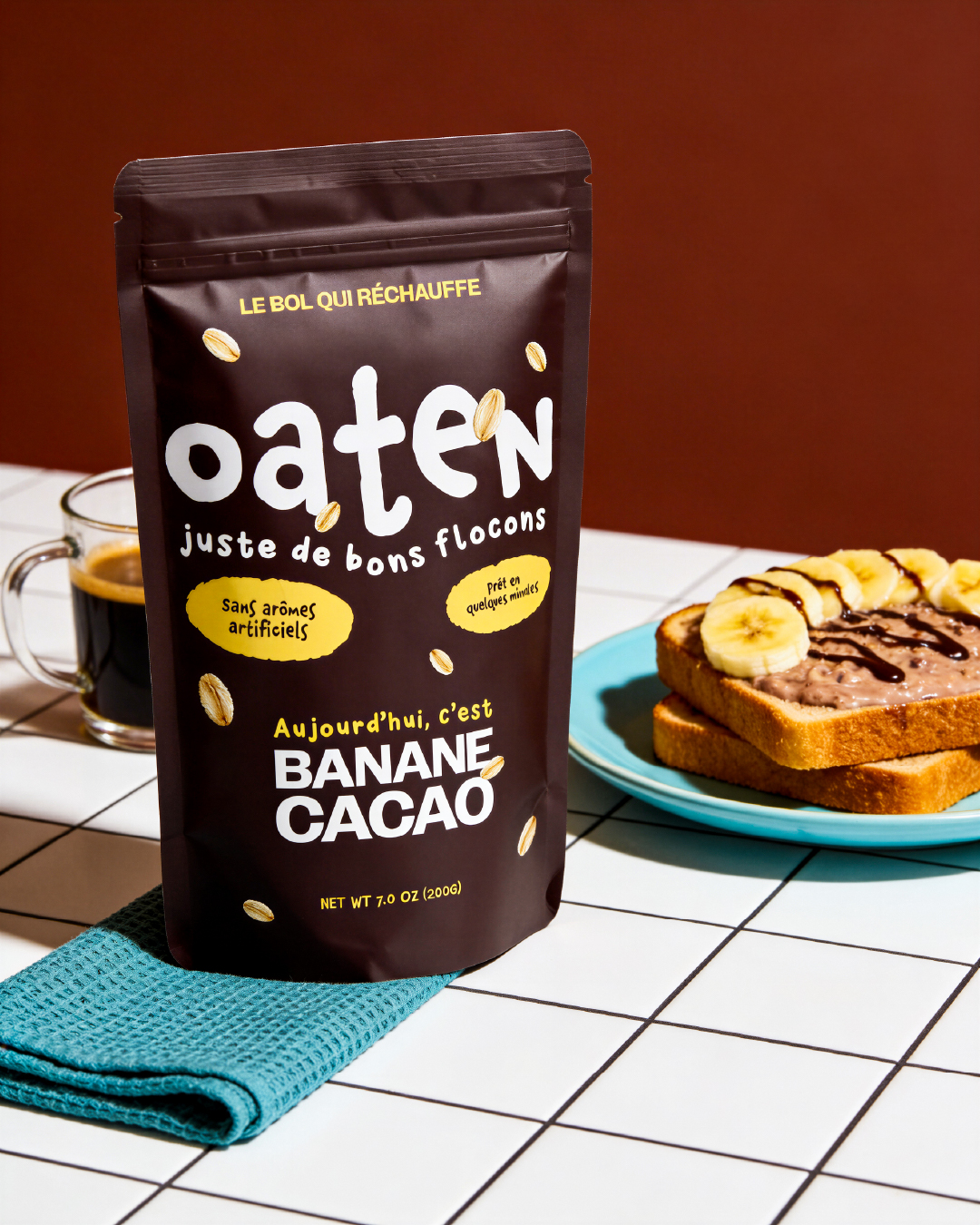 Oaten — Porridge Branding & Packaging