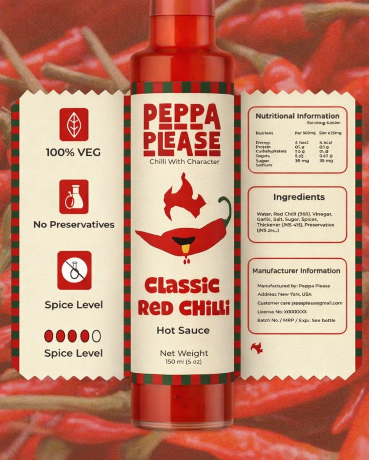 Peppa Please Packaging Design