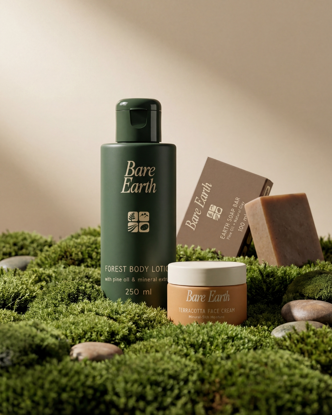 Bare Earth | Natural Skincare Branding