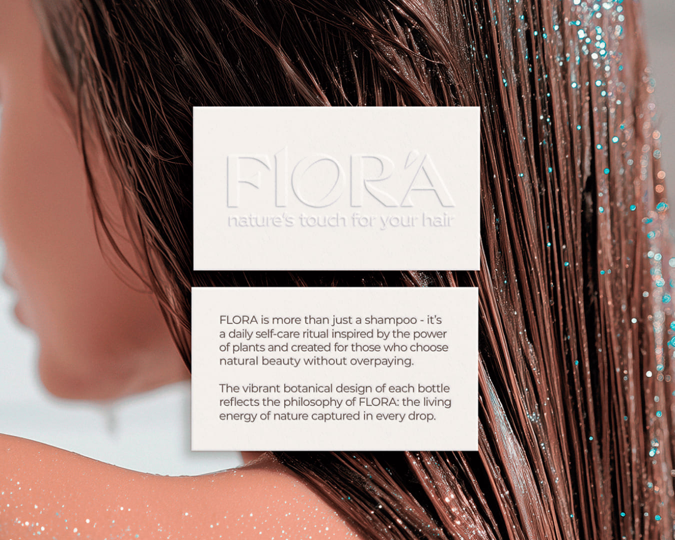 FLORA – shampoo packaging design