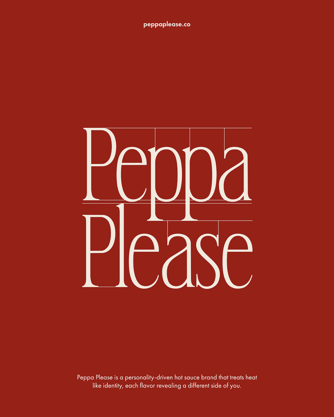 Peppa Please | Hot sauce brand identity
