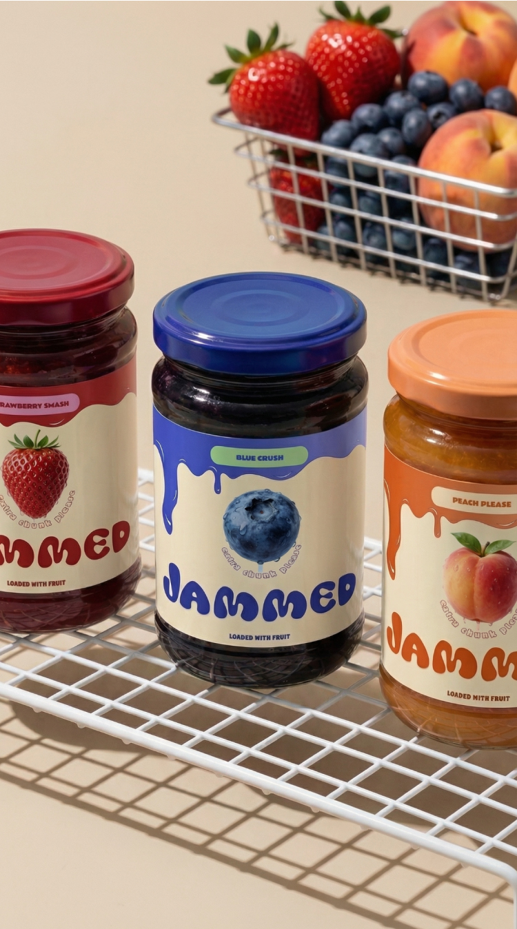 JAMMED- BRANDING & PACKAGING