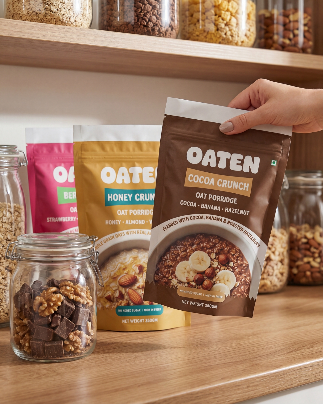 Oaten — Oat Porridge Branding