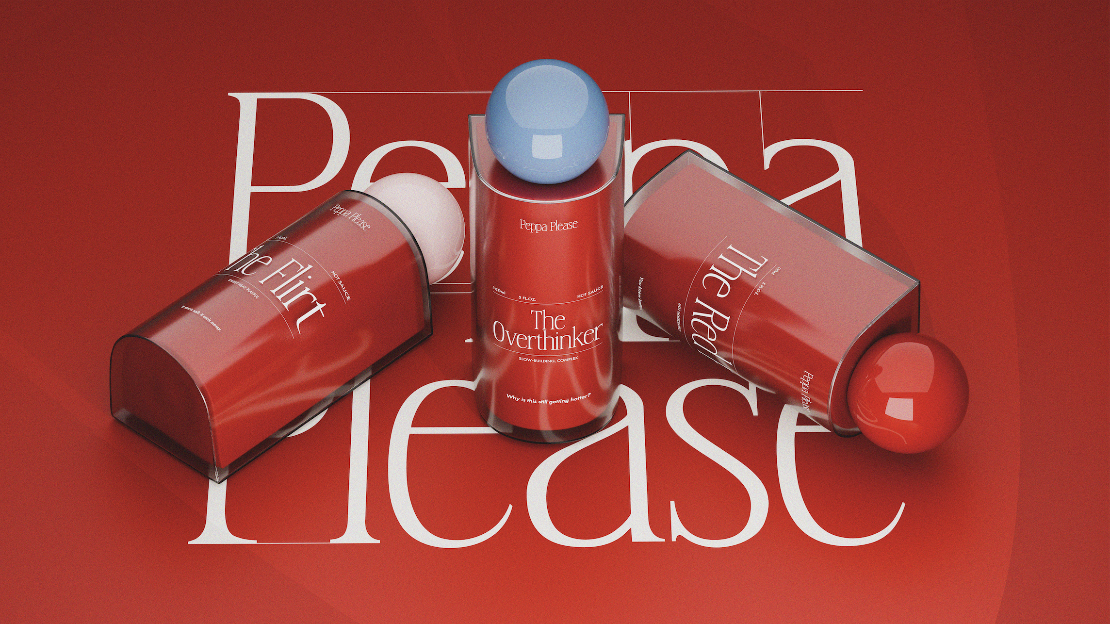 Peppa Please | Hot sauce brand identity
