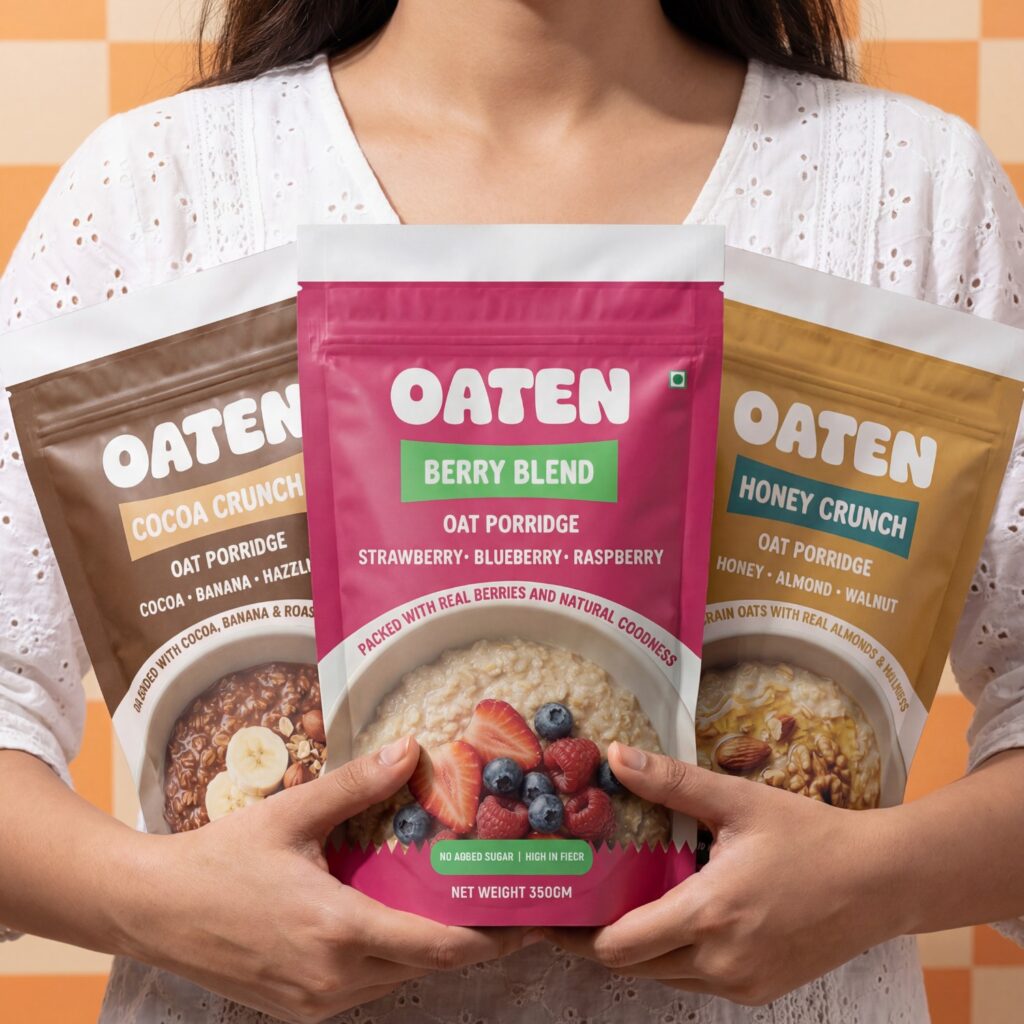 Oaten — Oat Porridge Branding