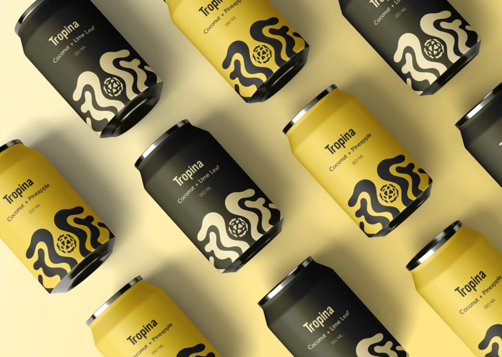 Tropina Coconut Water Packaging