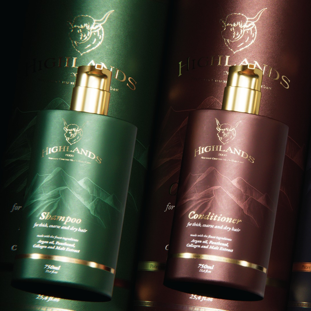 Highlands Specially Crafted Men’s Hair Care