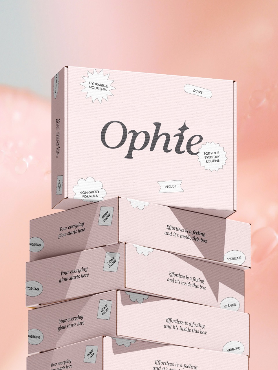 Ophie  lip oil I branding & packaging