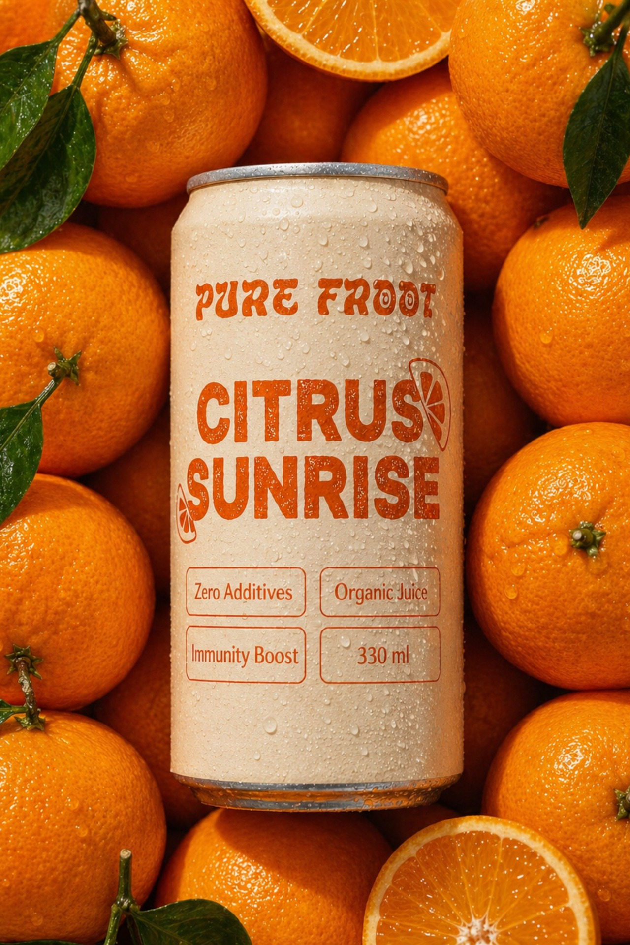 Pure Froot – Organic Juice Can