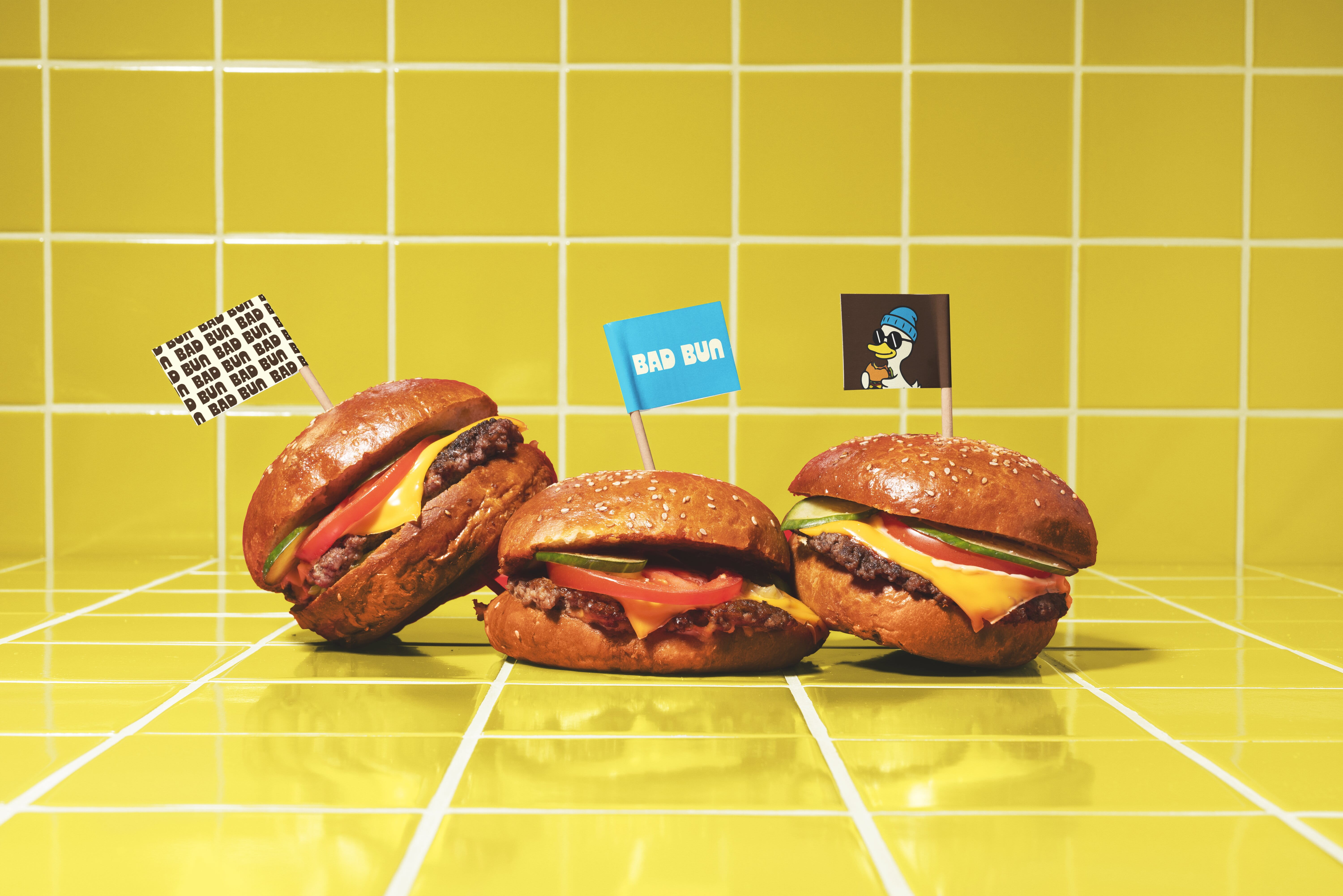 BAD BUN: Burger Branding & Packaging