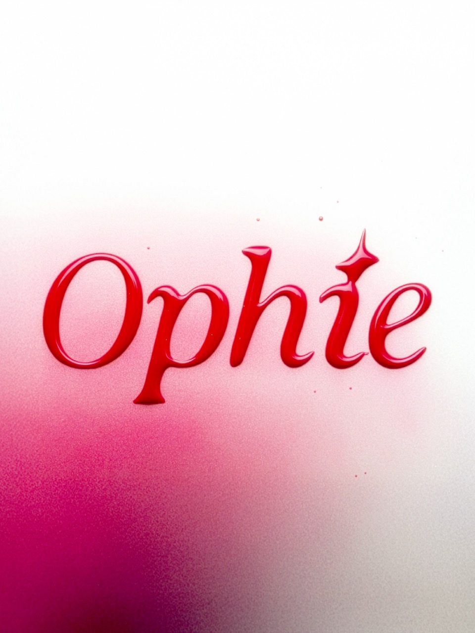 Ophie  lip oil I branding & packaging