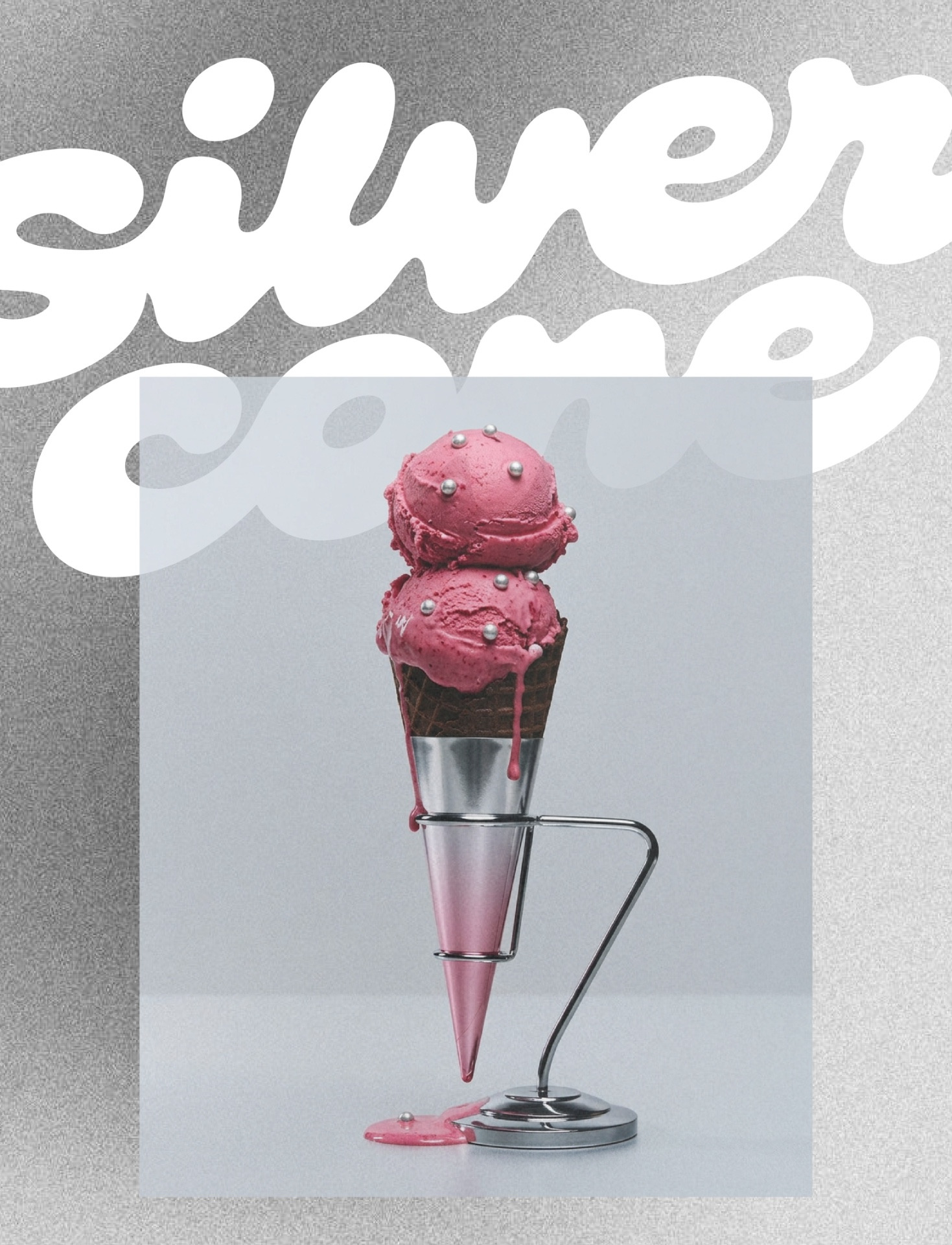 Silver Cone – artisanal ice cream branding & packaging