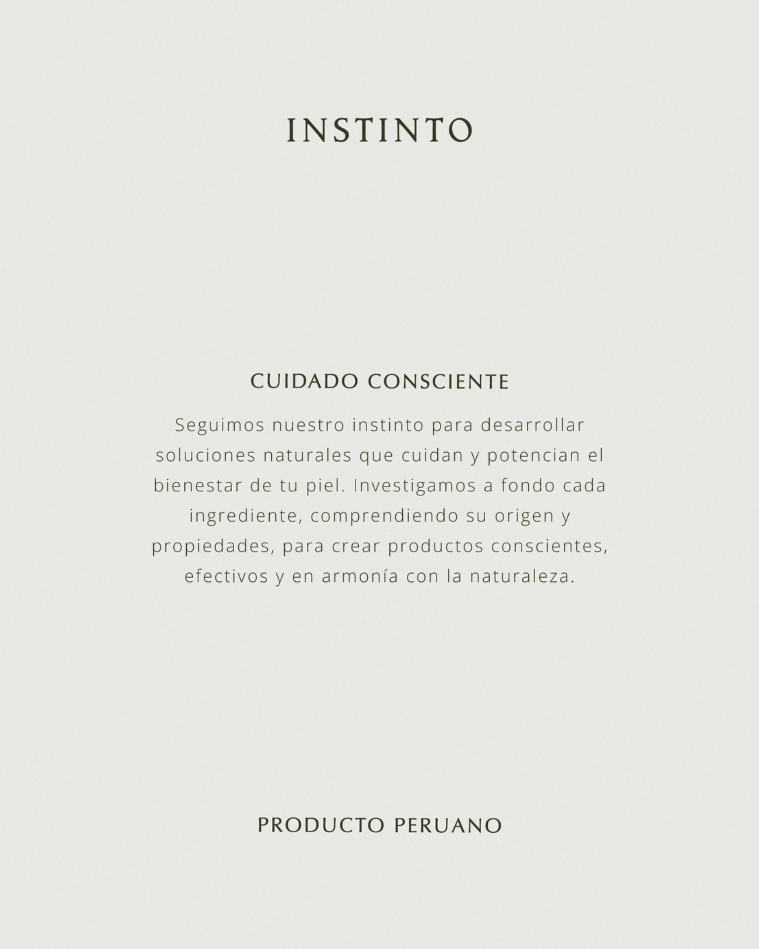 Instinto