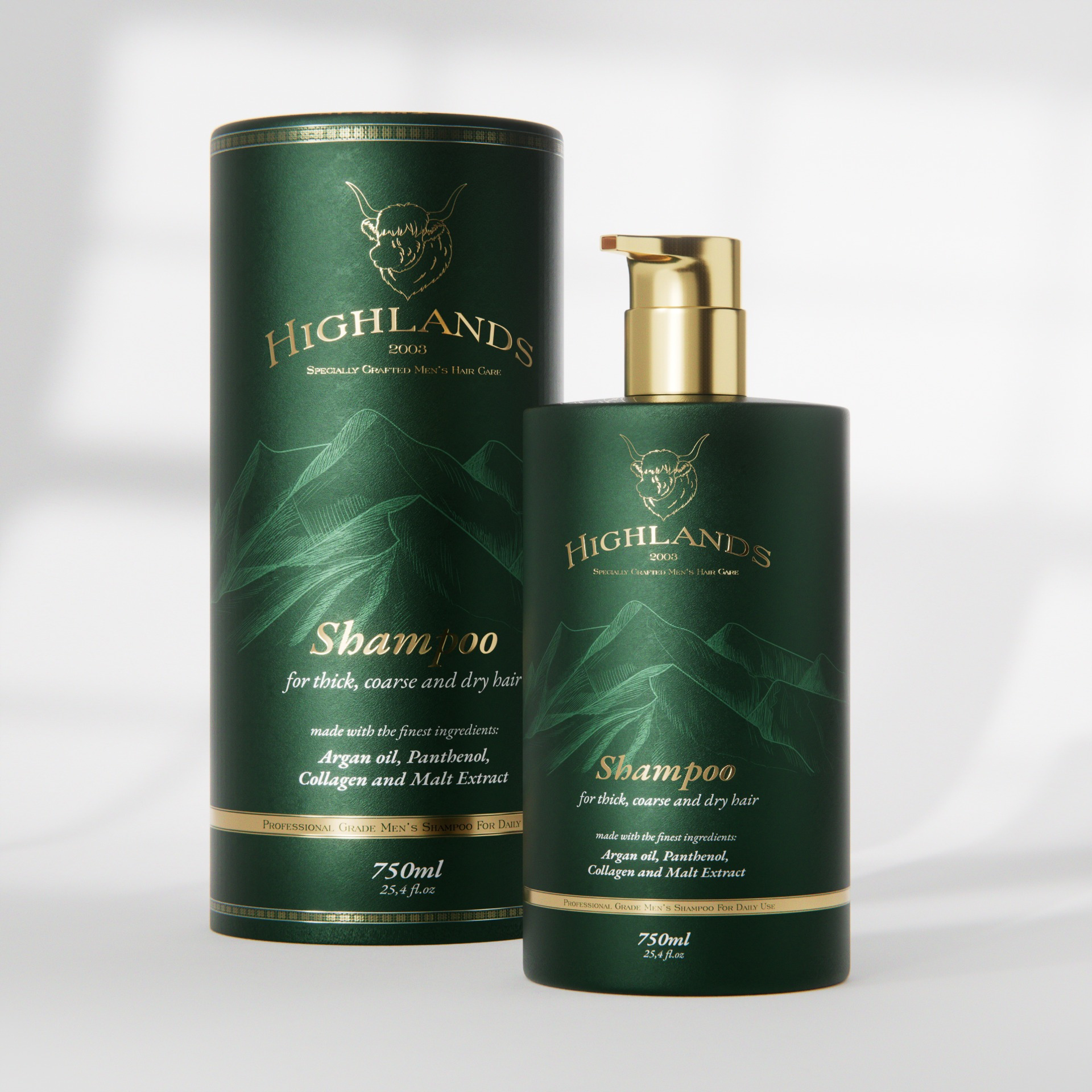Highlands Specially Crafted Men’s Hair Care