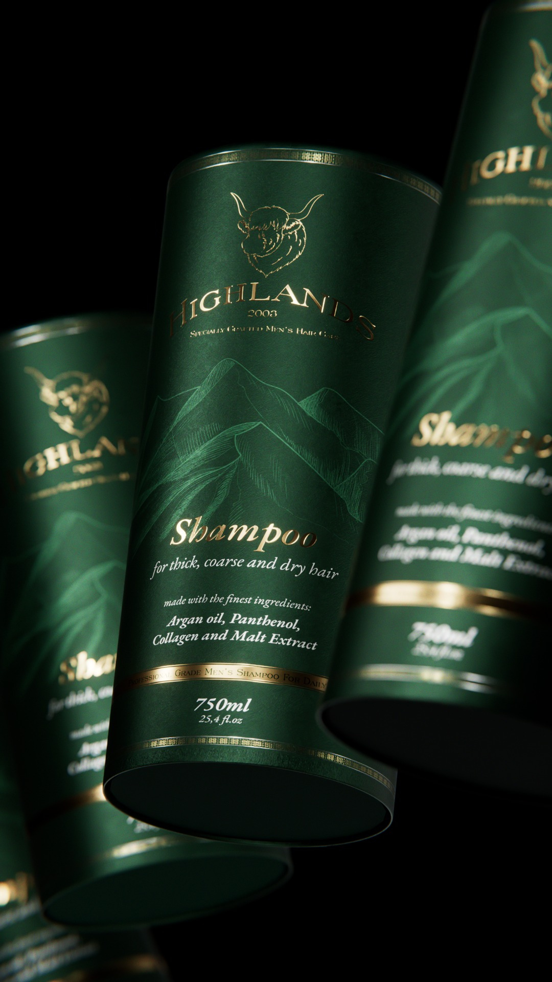 Highlands Specially Crafted Men’s Hair Care