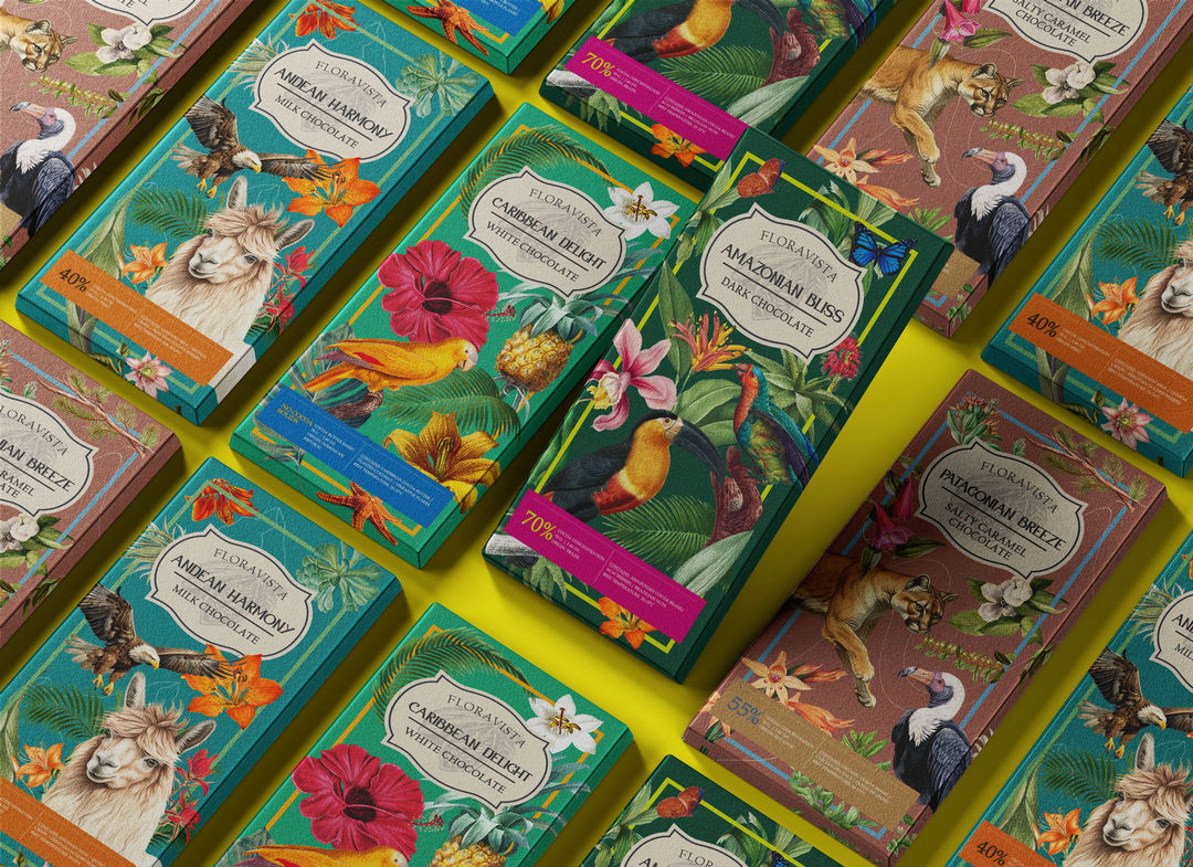 FloraVista – Chocolate Packaging
