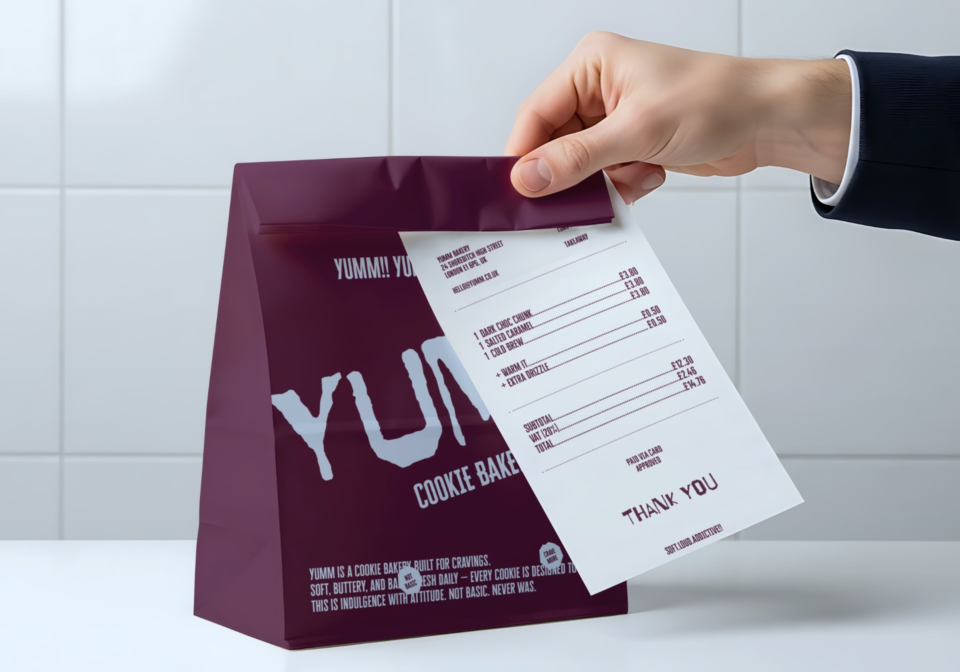 YUMM — Cookie Brand Identity & Packaging